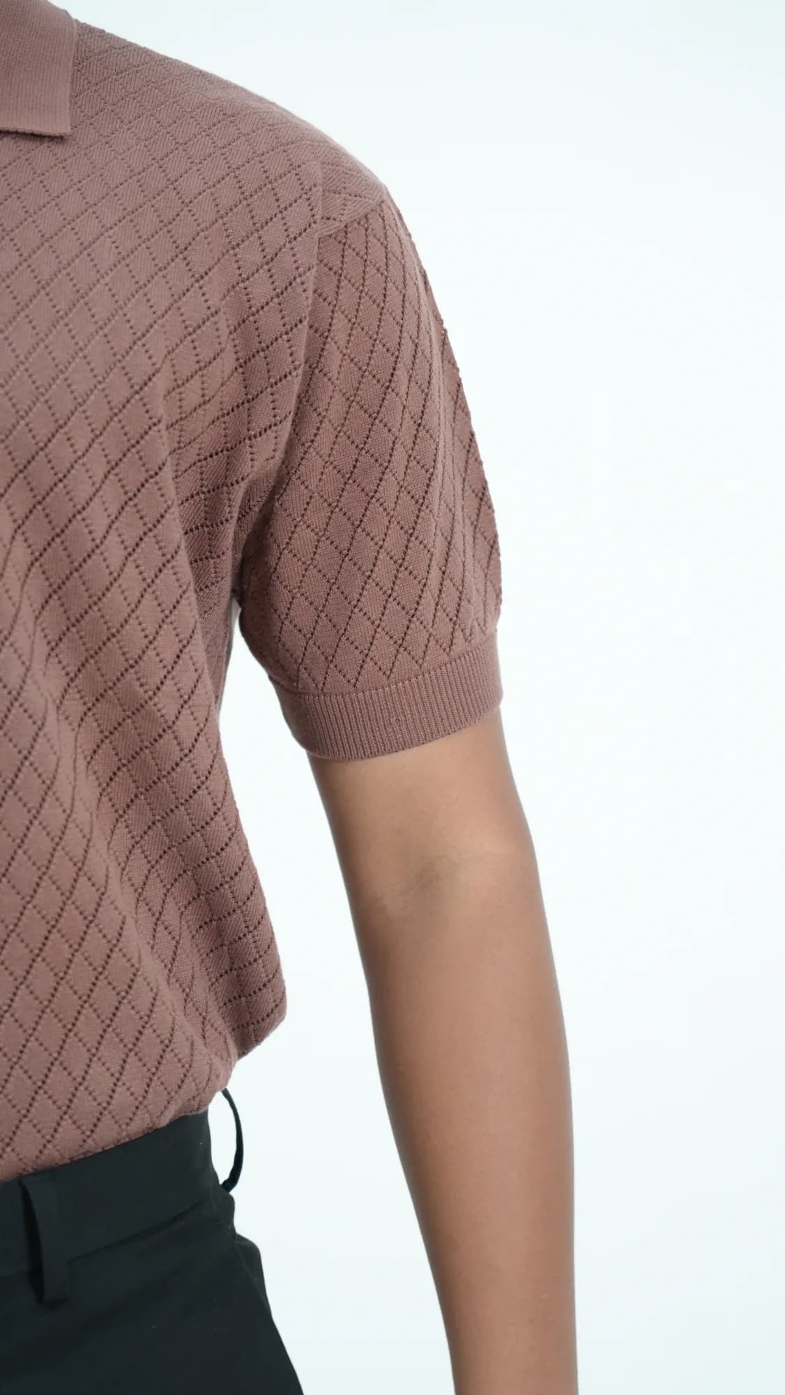 FORMA — MUTED MAUVE BROWN KNIT - photo 5 of 5