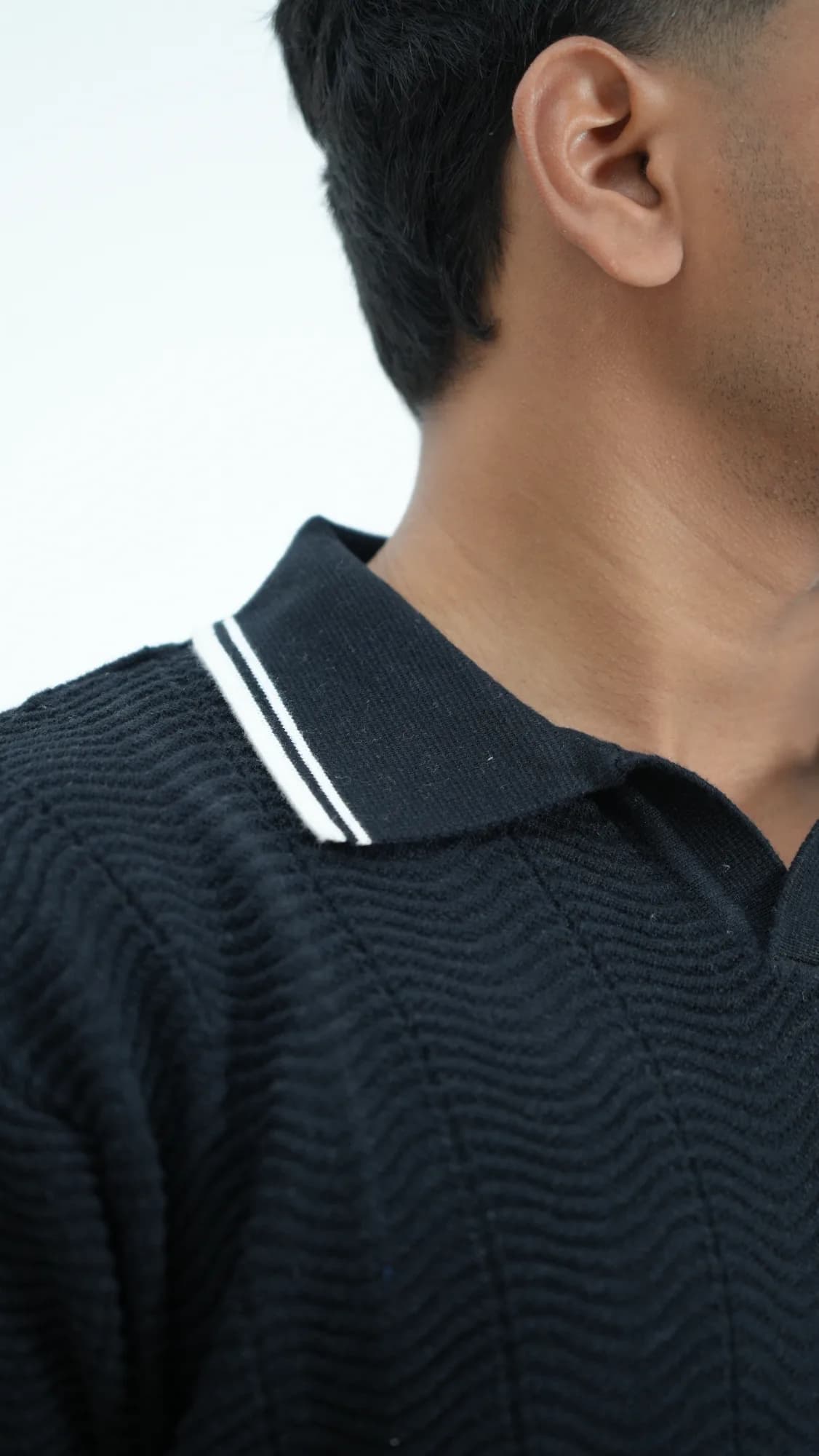 RIVIERA — BLACK KNIT - photo 3 of 5