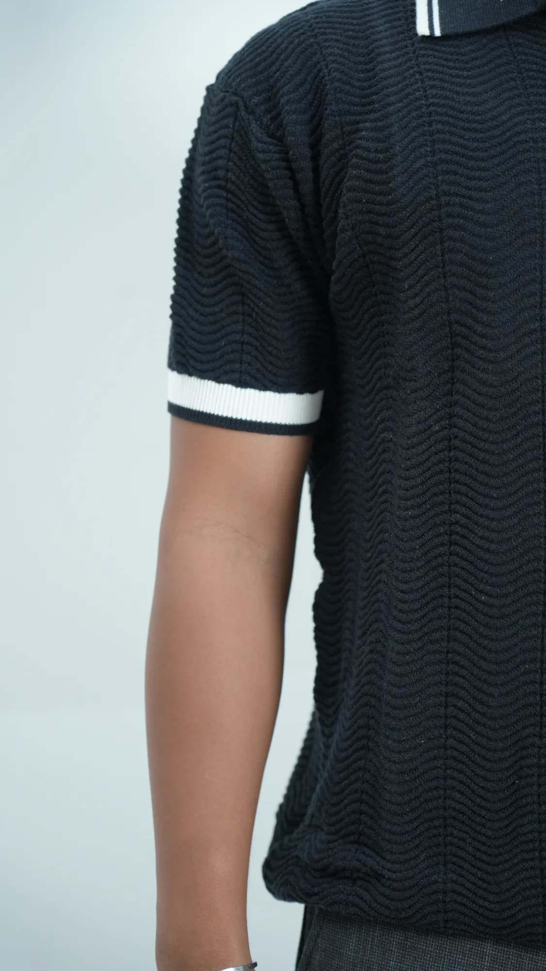 RIVIERA — BLACK KNIT - photo 4 of 5